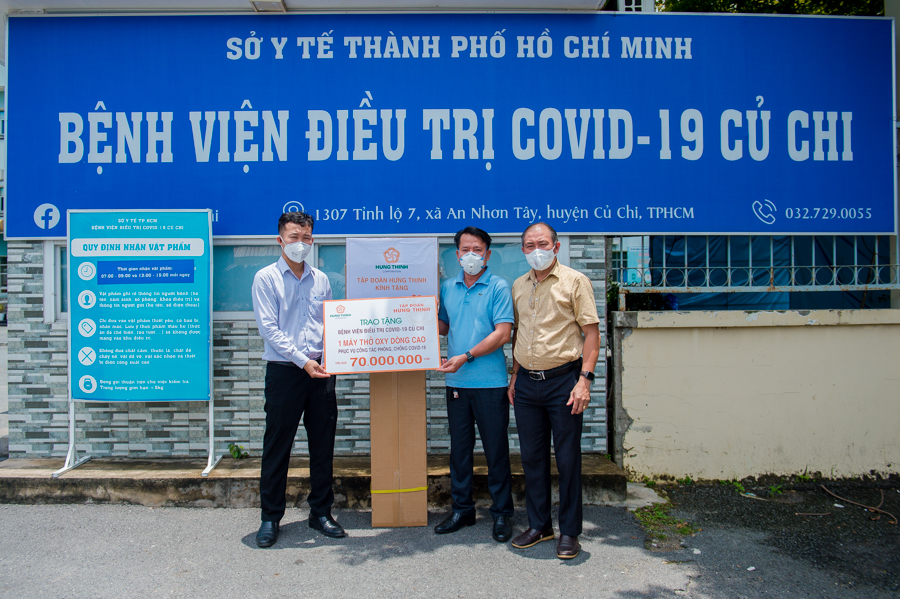 Tập đoàn Hưng Thịnh cùng TP.HCM chống dịch Covid-19