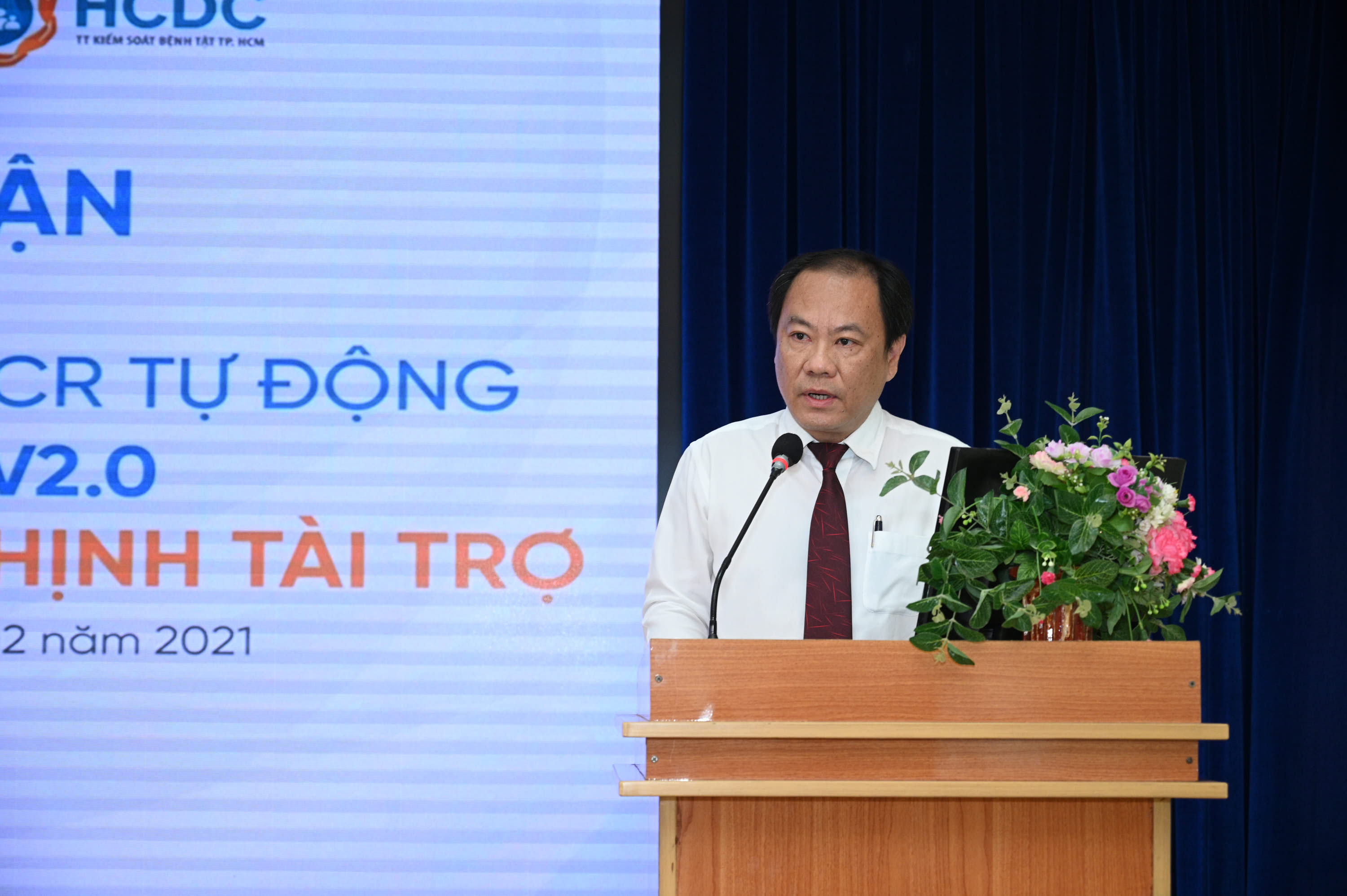 Tập đoàn Hưng Thịnh trao tặng  hệ thống máy xét nghiệm cho Trung tâm kiểm soát bệnh tật TP.HCM