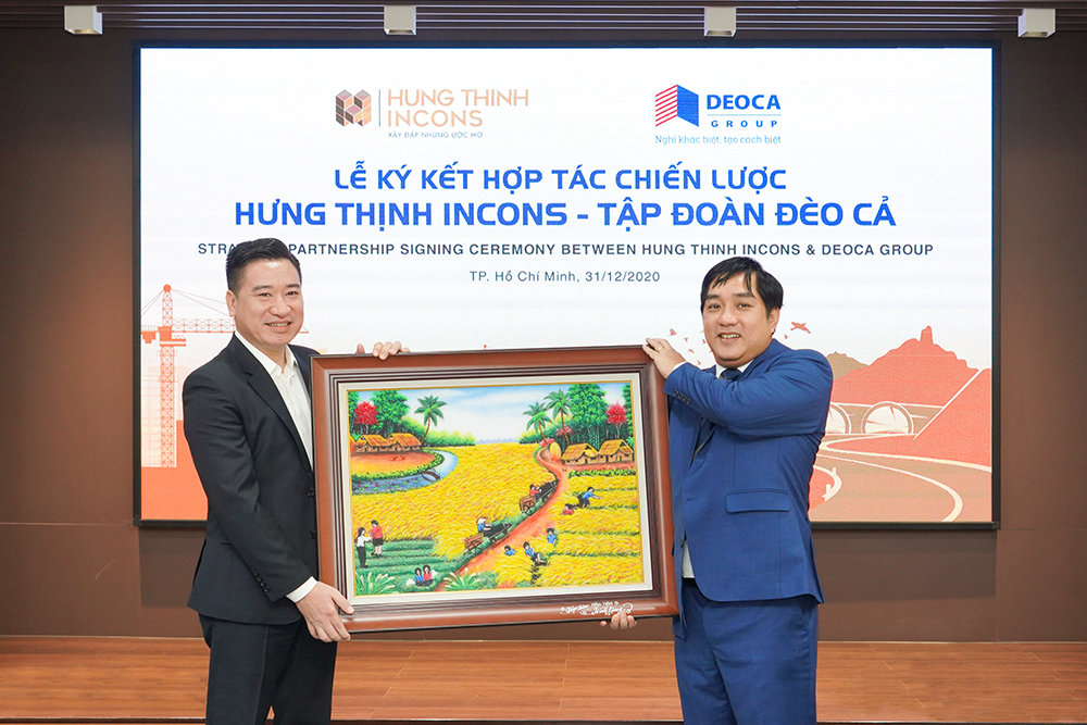 Tập đoàn Hưng Thịnh và Hưng Thịnh Incons ký kết hợp tác chiến lược cùng Tập đoàn Đèo Cả