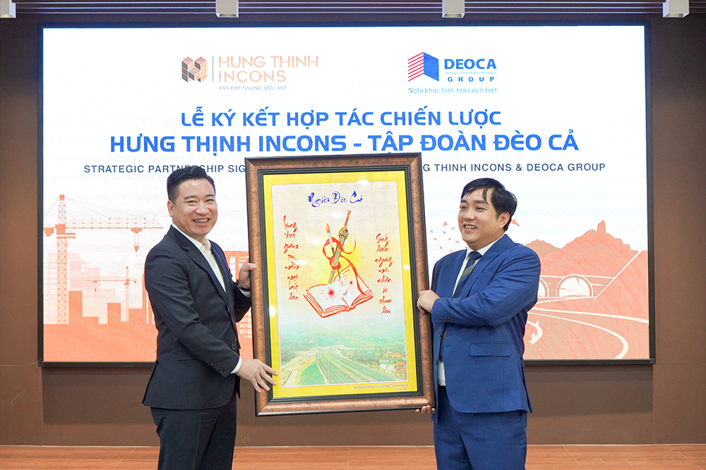 Tập đoàn Hưng Thịnh và Hưng Thịnh Incons ký kết hợp tác chiến lược cùng Tập đoàn Đèo Cả