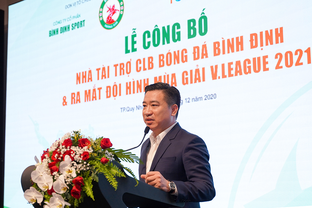 Topenland và Hưng Thịnh Land tài trợ 300 tỷ cho CLB bóng đá Topenland Bình Định trong 3 mùa giải V.League 2021 - 2023